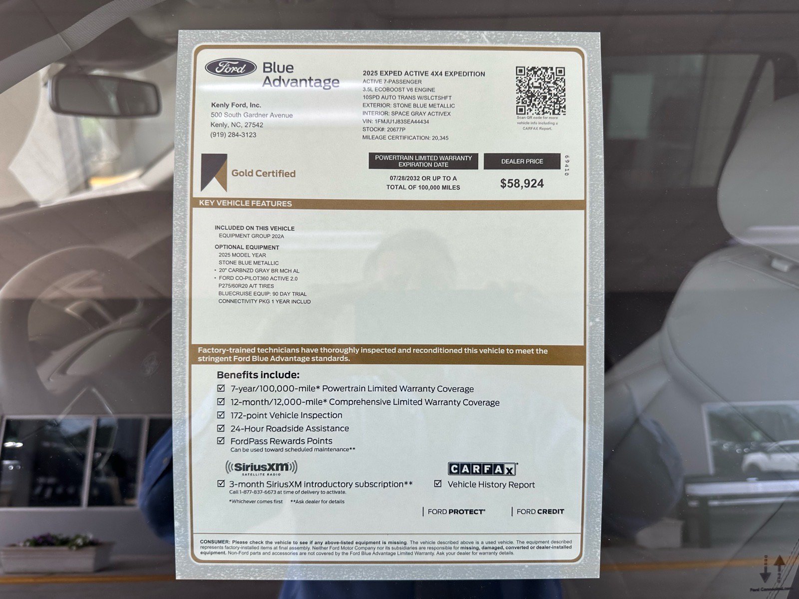 Certified 2025 Ford Expedition Active AWD/4WD image 4