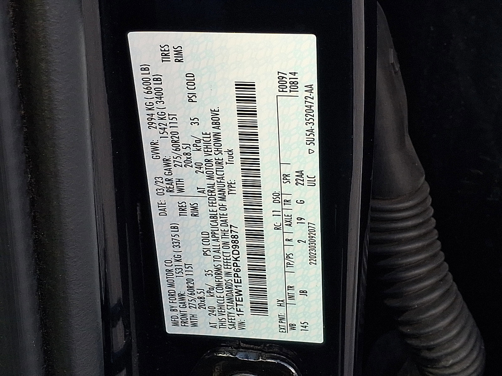 Certified 2023 Ford F150 XL w/ STX Appearance Package image 27