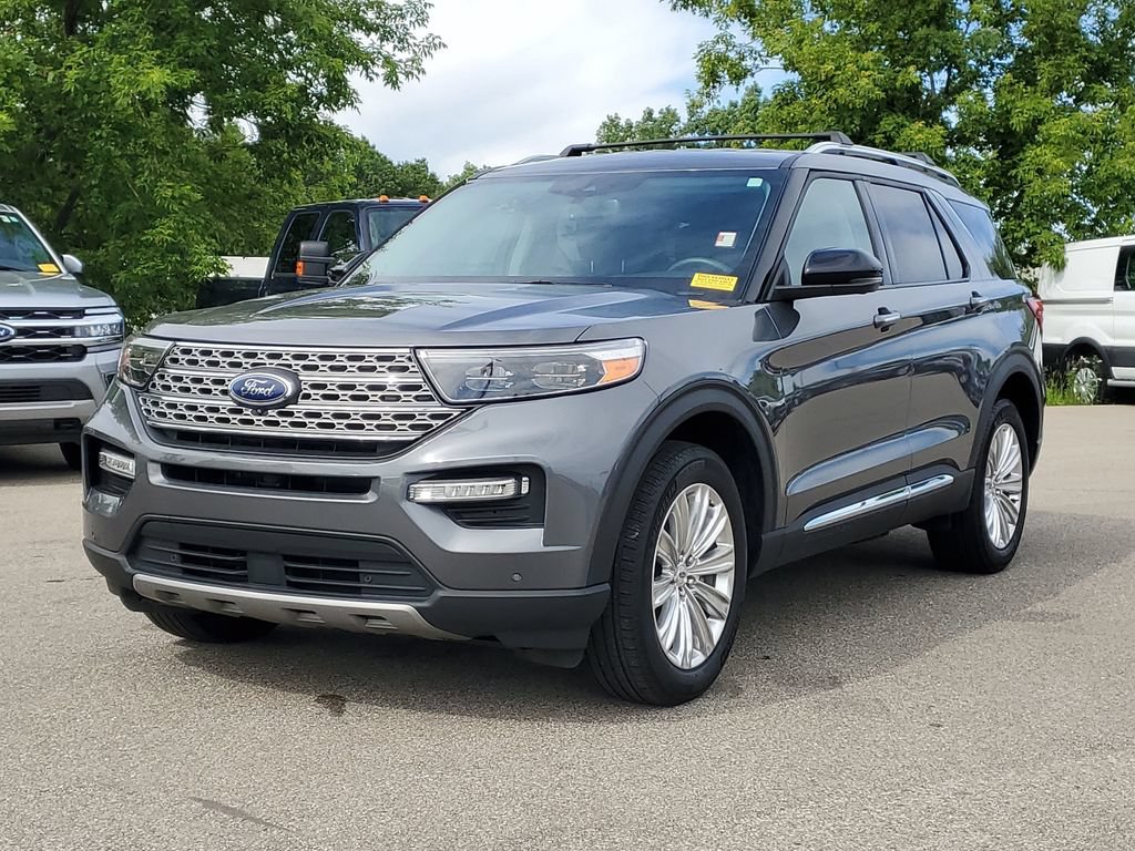 Certified 2023 Ford Explorer Limited w/ Hybrid Equipment Group 310A AWD/4WD image 2
