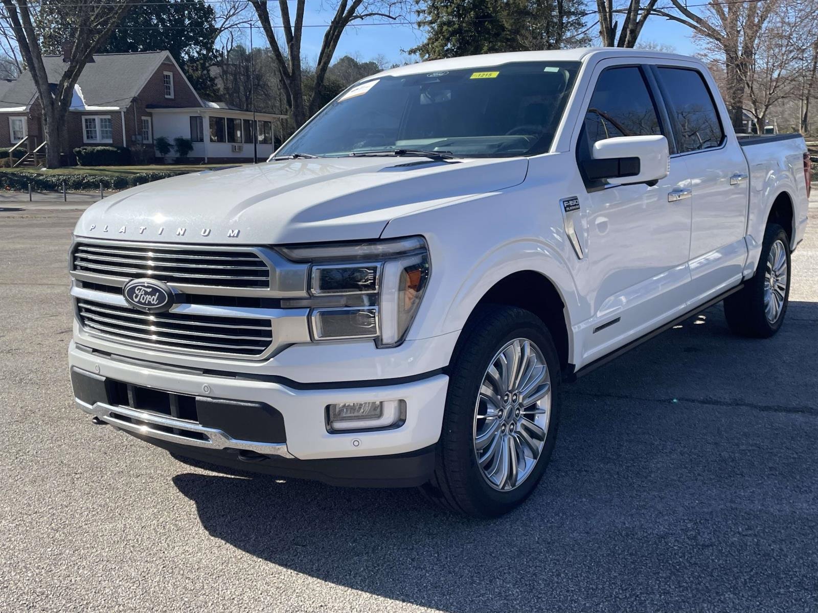 Certified 2025 Ford F150 Platinum w/ Equipment Group 703A Plus image 7