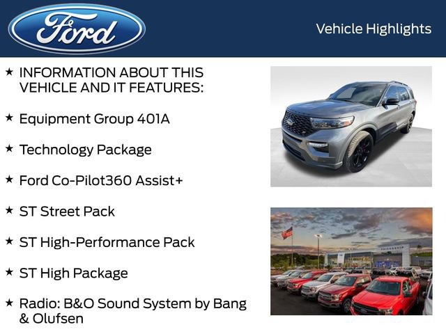 Certified 2022 Ford Explorer ST w/ Equipment Group 401A image 6
