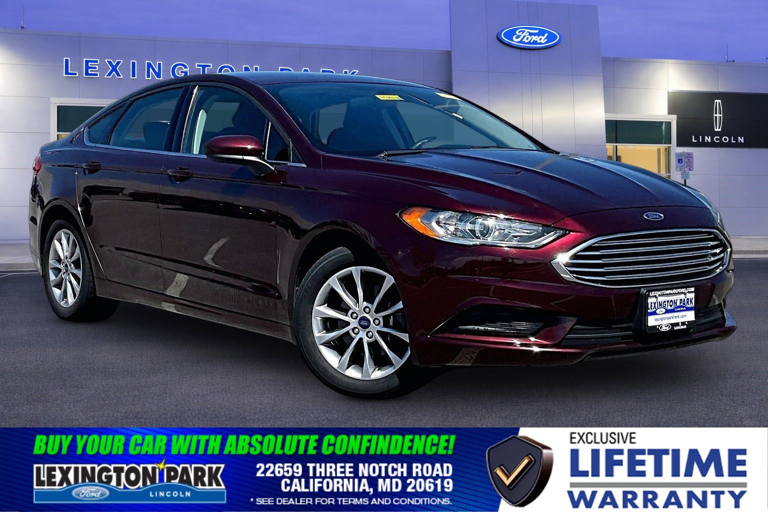 Certified 2017 Ford Fusion SE