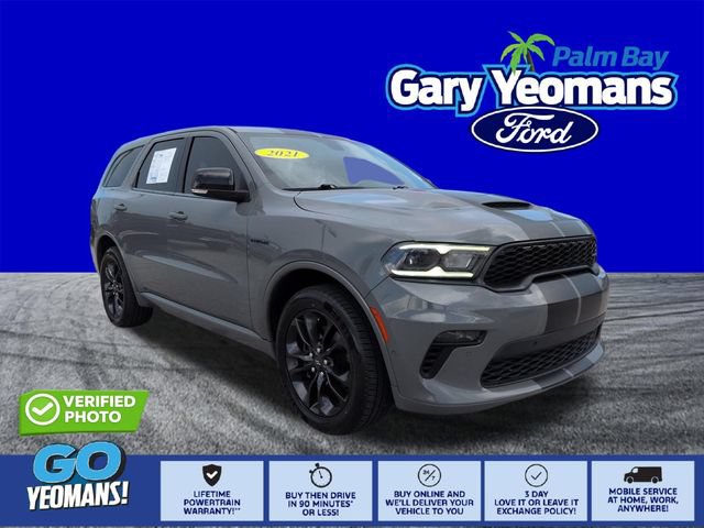 Used 2021 Dodge Durango R/T w/ Blacktop Package RWD image 1