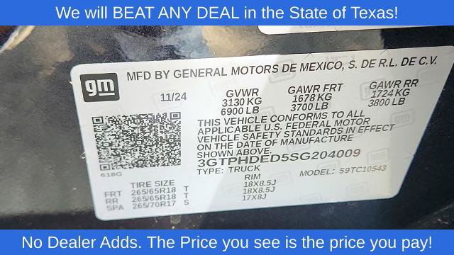Used 2025 GMC Sierra 1500 SLT RWD image 35