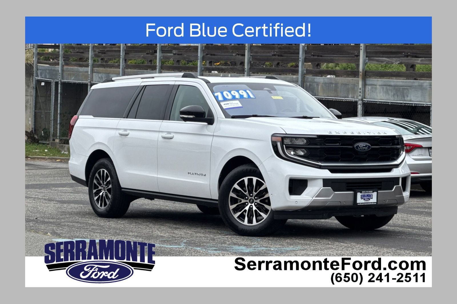 Certified 2025 Ford Expedition Max Platinum