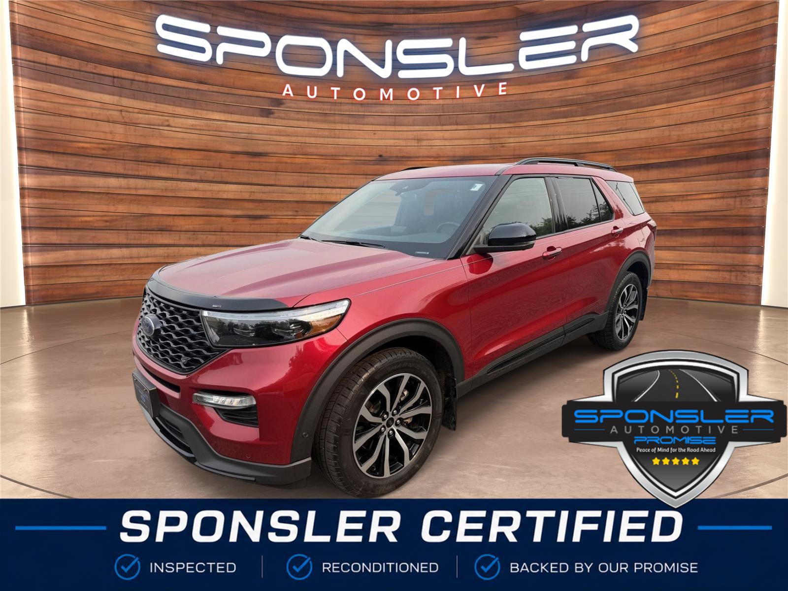 Certified 2020 Ford Explorer ST w/ Premium Technology Package