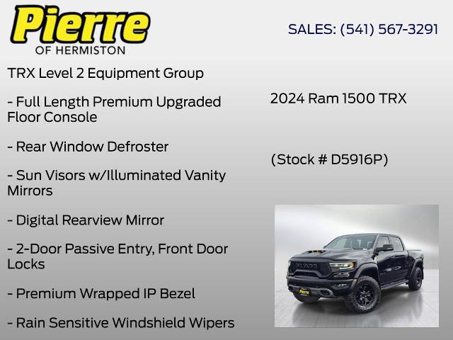 Used 2024 RAM 1500 TRX w/ TRX Level 2 Equipment Group AWD/4WD image 12