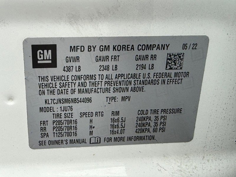 Used 2022 Chevrolet Trax LS w/ Tint and Cruise Package image 24