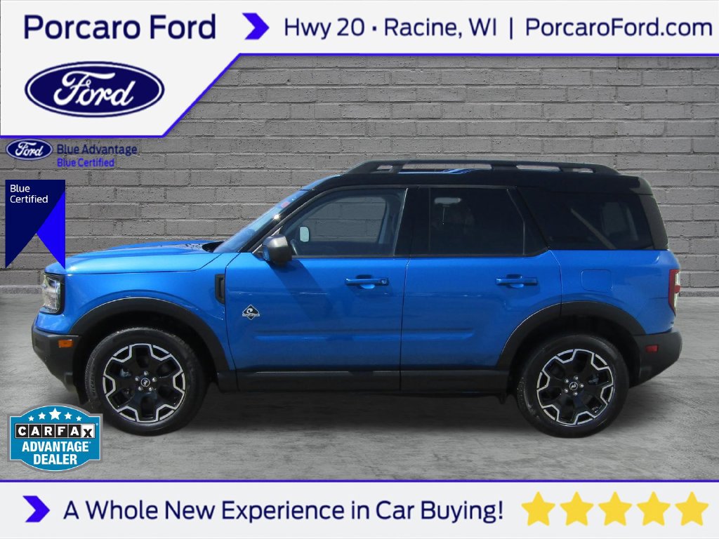 Certified 2025 Ford Bronco Sport Outer Banks w/ Outer Banks Tech Package+ AWD/4WD image 1