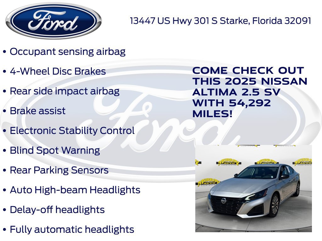 Used 2025 Nissan Altima 2.5 SV FWD image 27