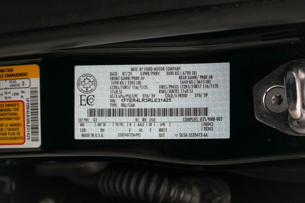 Certified 2024 Ford Ranger Raptor AWD/4WD image 43