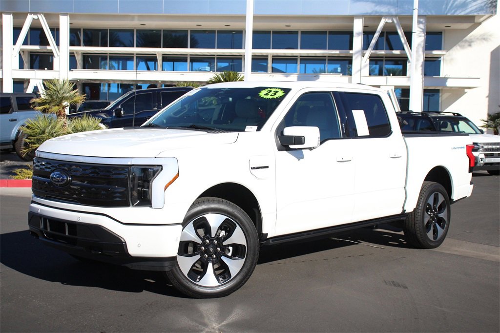 Certified 2023 Ford F150 Lightning Platinum