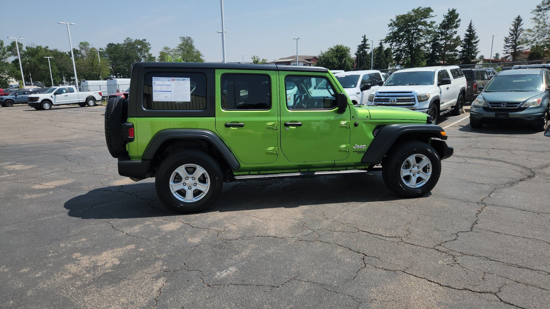 Used 2018 Jeep Wrangler Unlimited Sport S AWD/4WD image 12