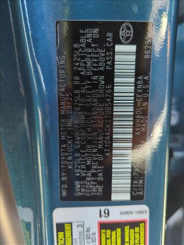 Used 2026 Toyota Camry LE FWD image 25