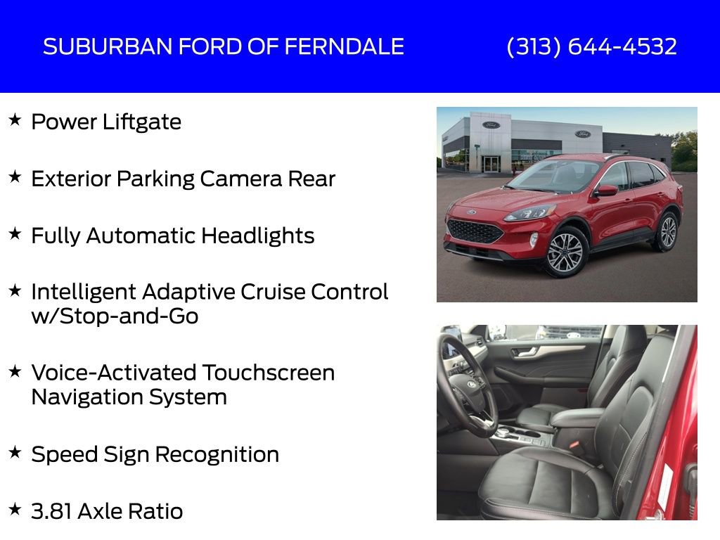 Certified 2022 Ford Escape SEL image 13