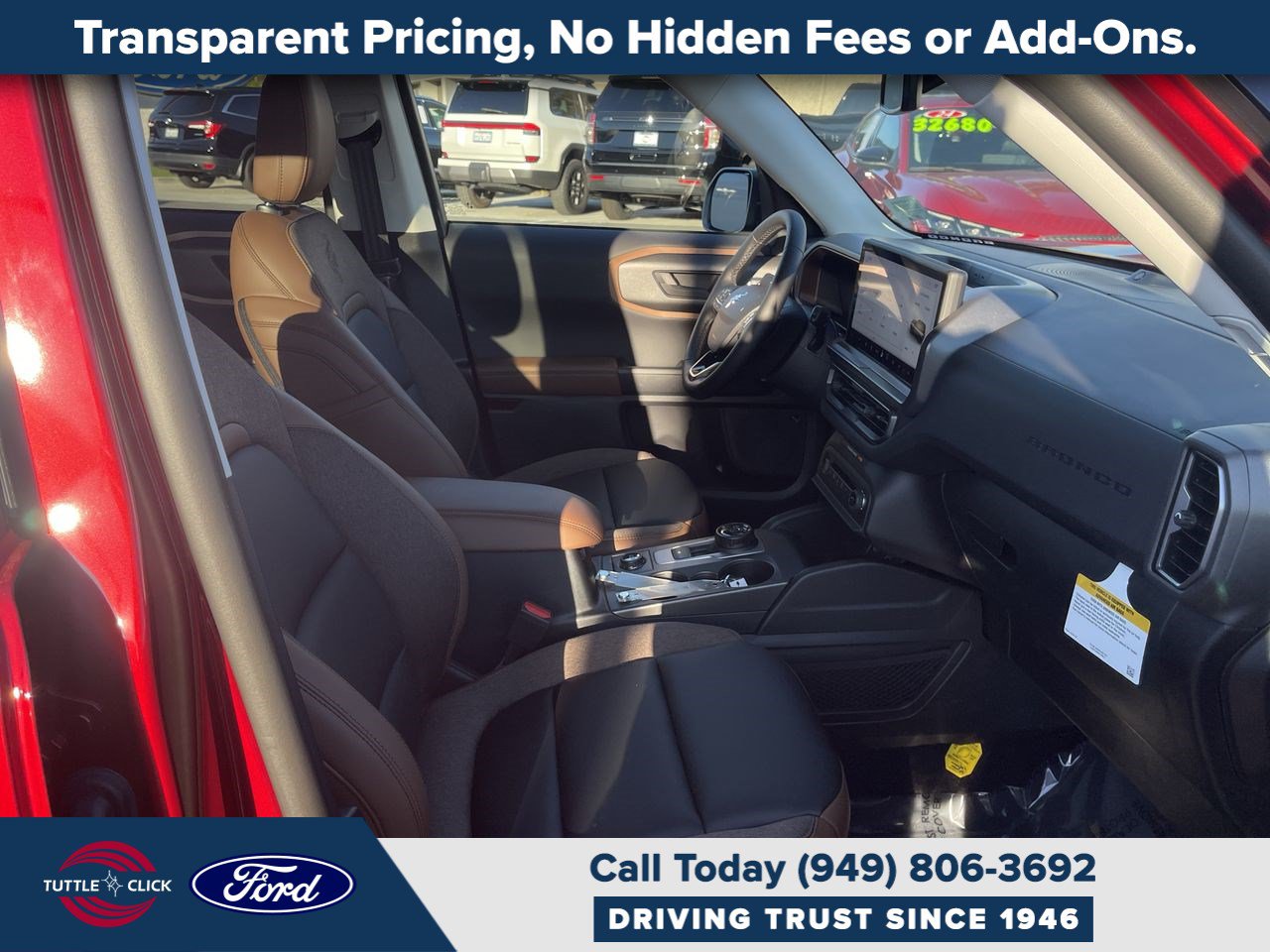 Certified 2026 Ford Bronco Sport Outer Banks w/ Outer Banks Tech Package+ AWD/4WD image 16