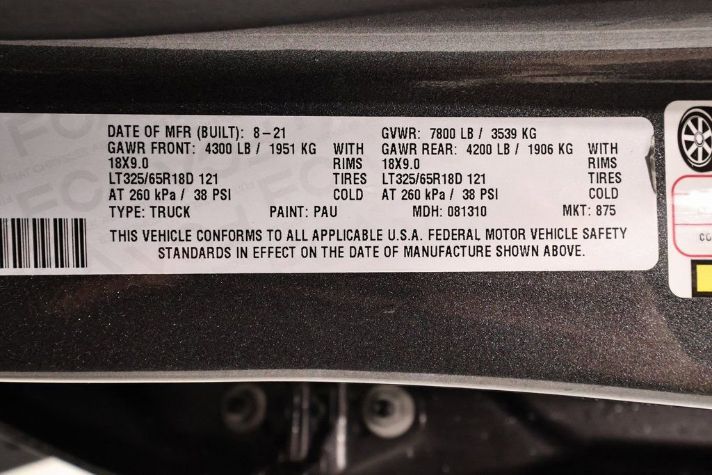 Used 2021 RAM 1500 TRX w/ TRX Level 2 Equipment Group image 52