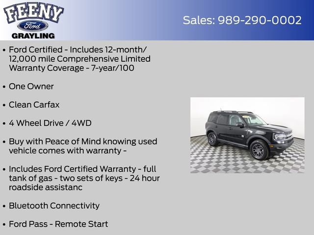 Certified 2022 Ford Bronco Sport Big Bend image 10