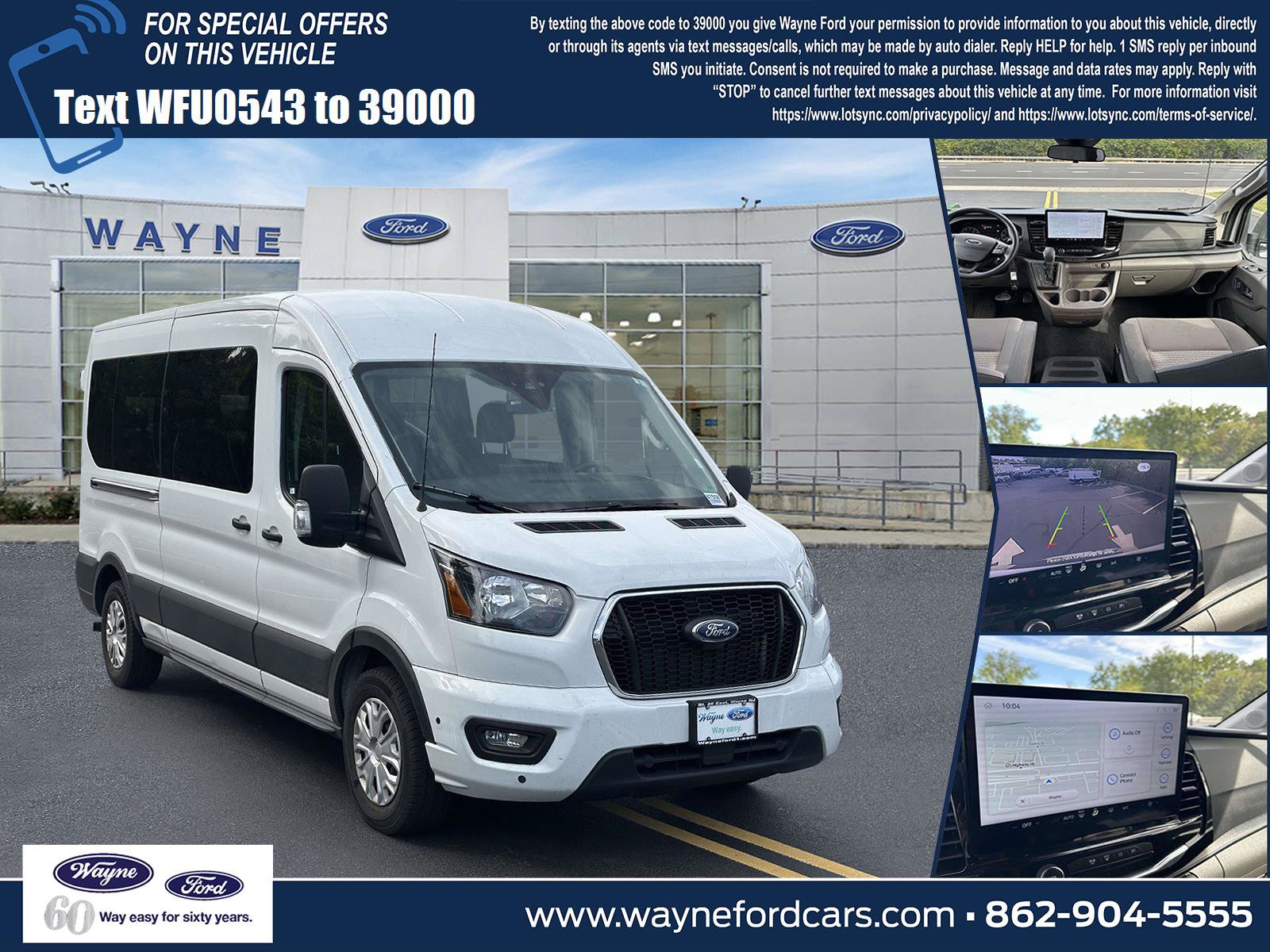 Certified 2025 Ford Transit 350 XLT