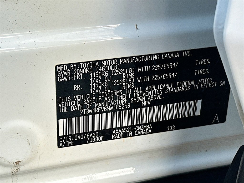 Used 2021 Toyota RAV4 XLE w/ Convenience Package image 27