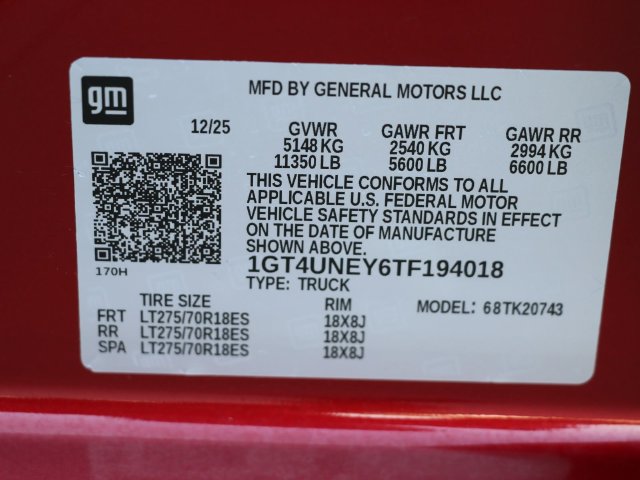 Used 2026 GMC Sierra 2500 SLT w/ SLT Convenience Package AWD/4WD image 32