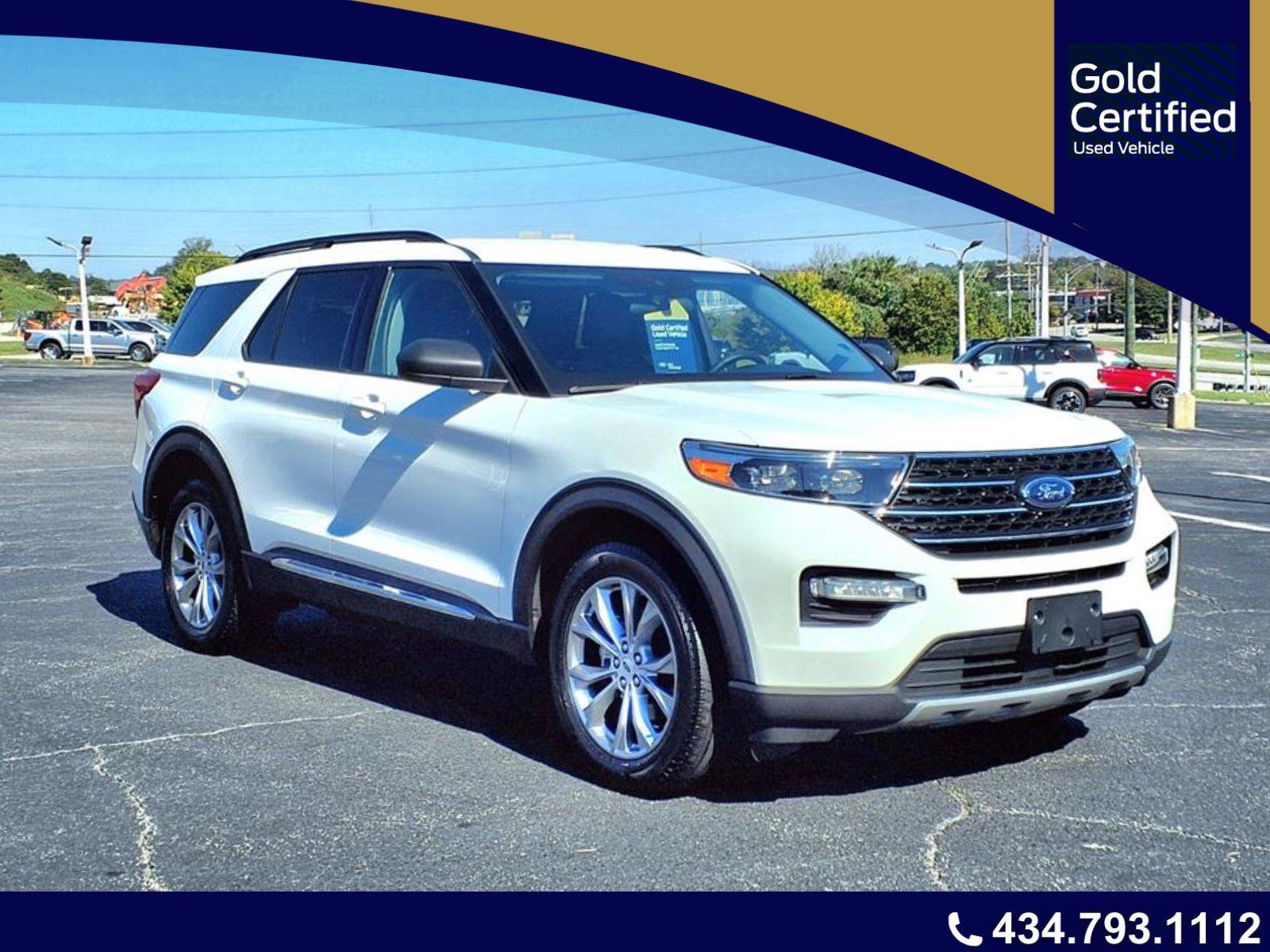 Certified 2023 Ford Explorer XLT w/ Equipment Group 202A