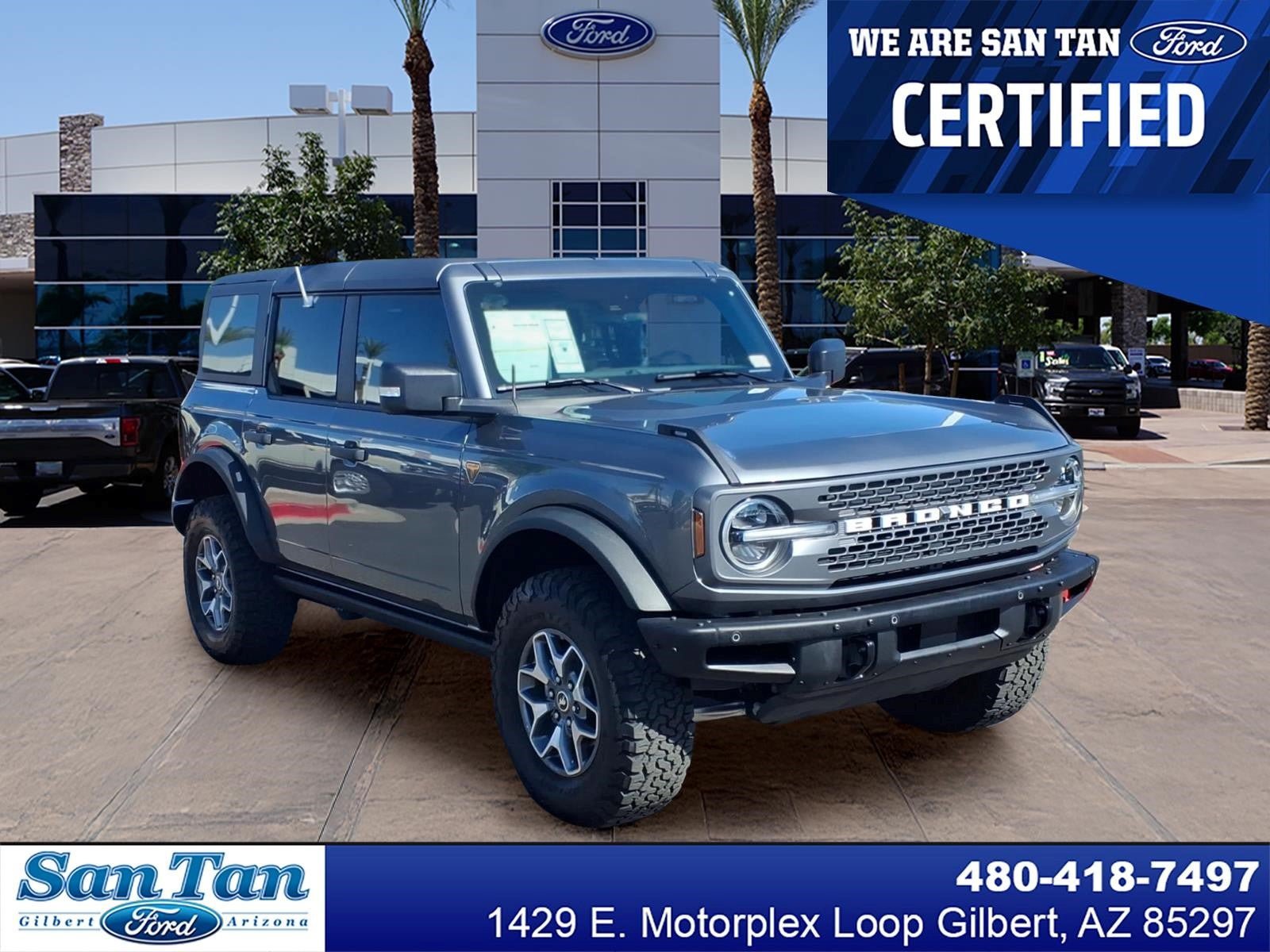 Certified 2025 Ford Bronco Badlands
