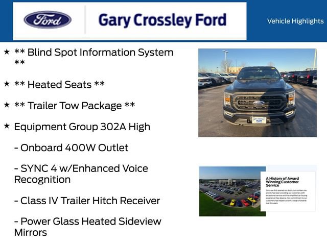 Certified 2022 Ford F150 XLT w/ Equipment Group 302A High image 12