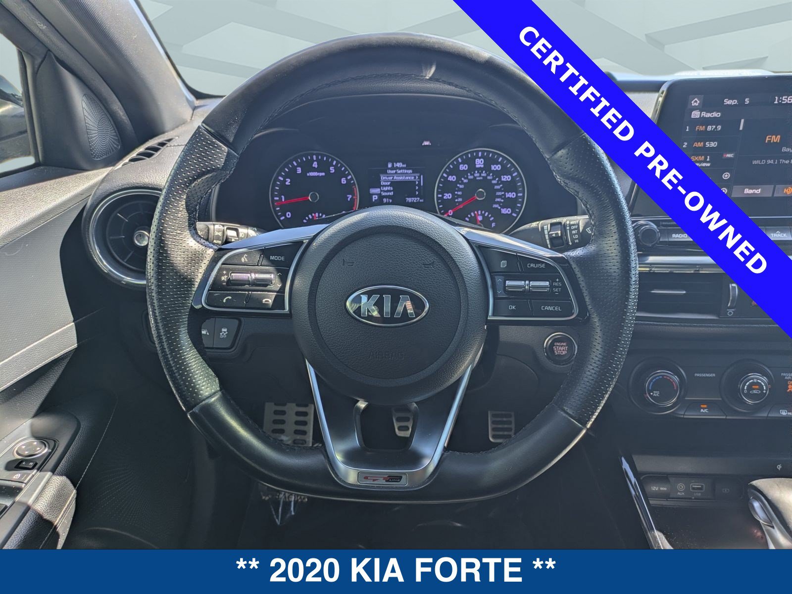 Used 2020 Kia Forte GT-Line w/ GT-Line Premium Package FWD image 23