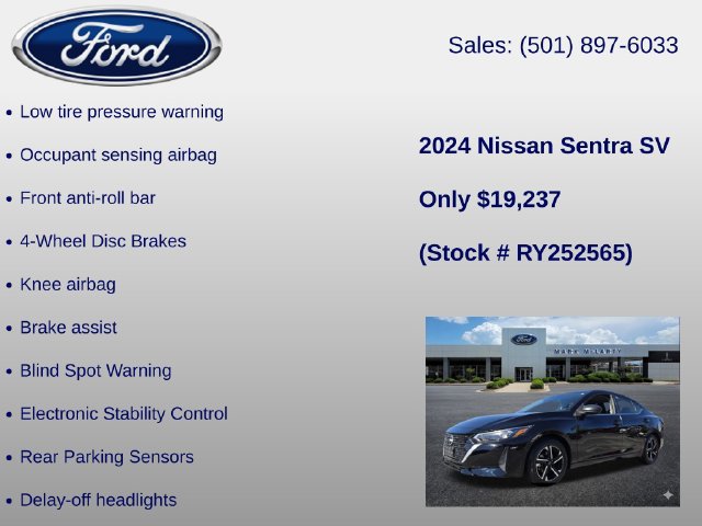 Used 2024 Nissan Sentra SV FWD image 18