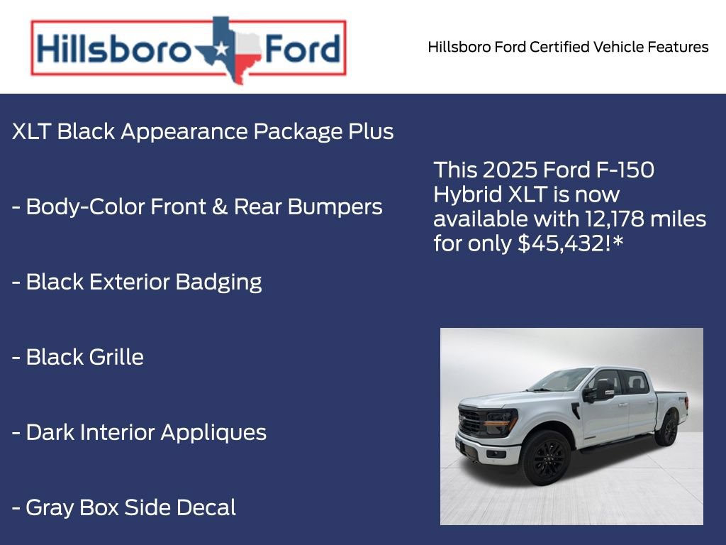 Certified 2025 Ford F150 XLT w/ Equipment Group 303A High AWD/4WD image 5