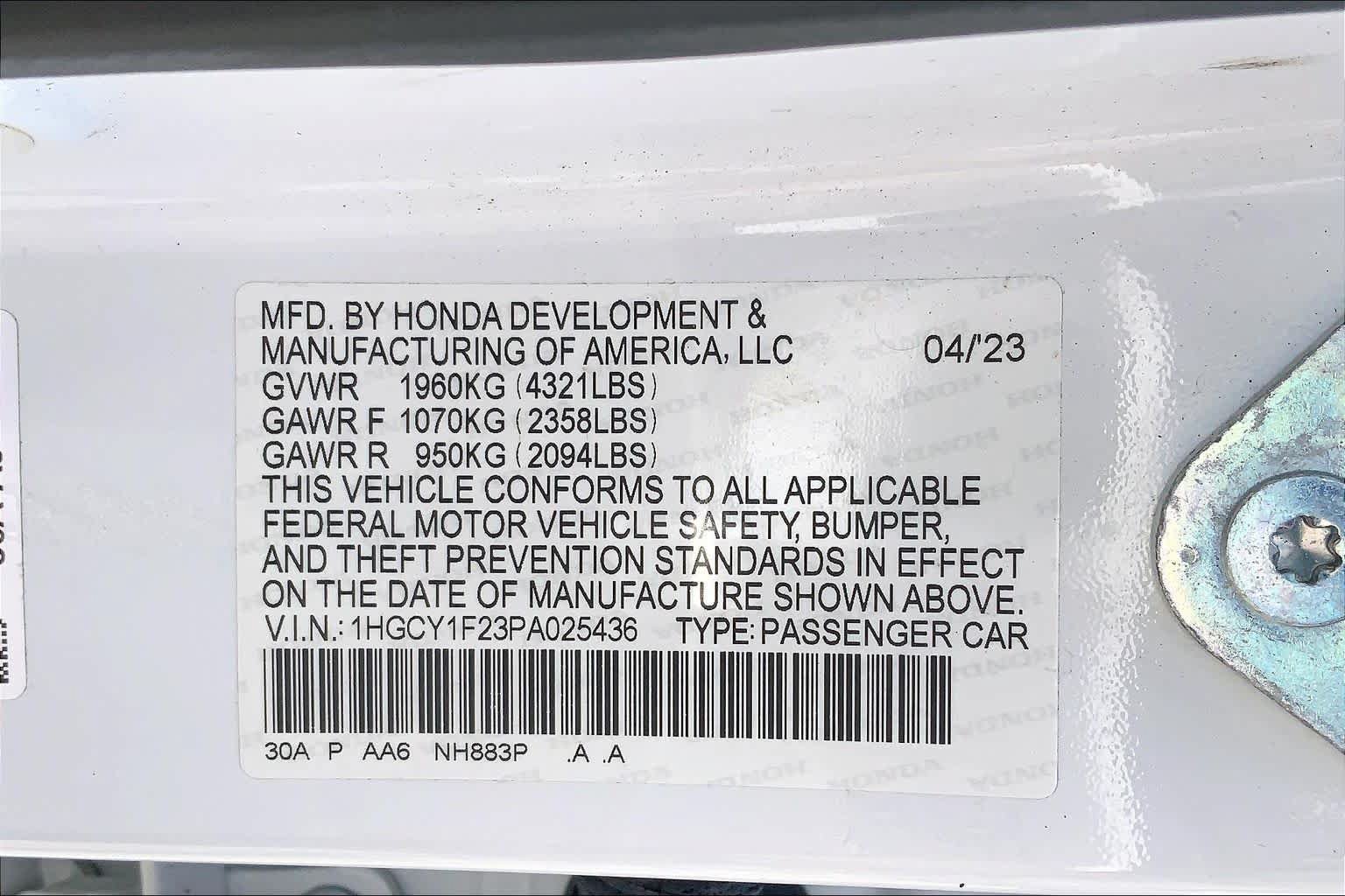 Used 2023 Honda Accord LX image 37