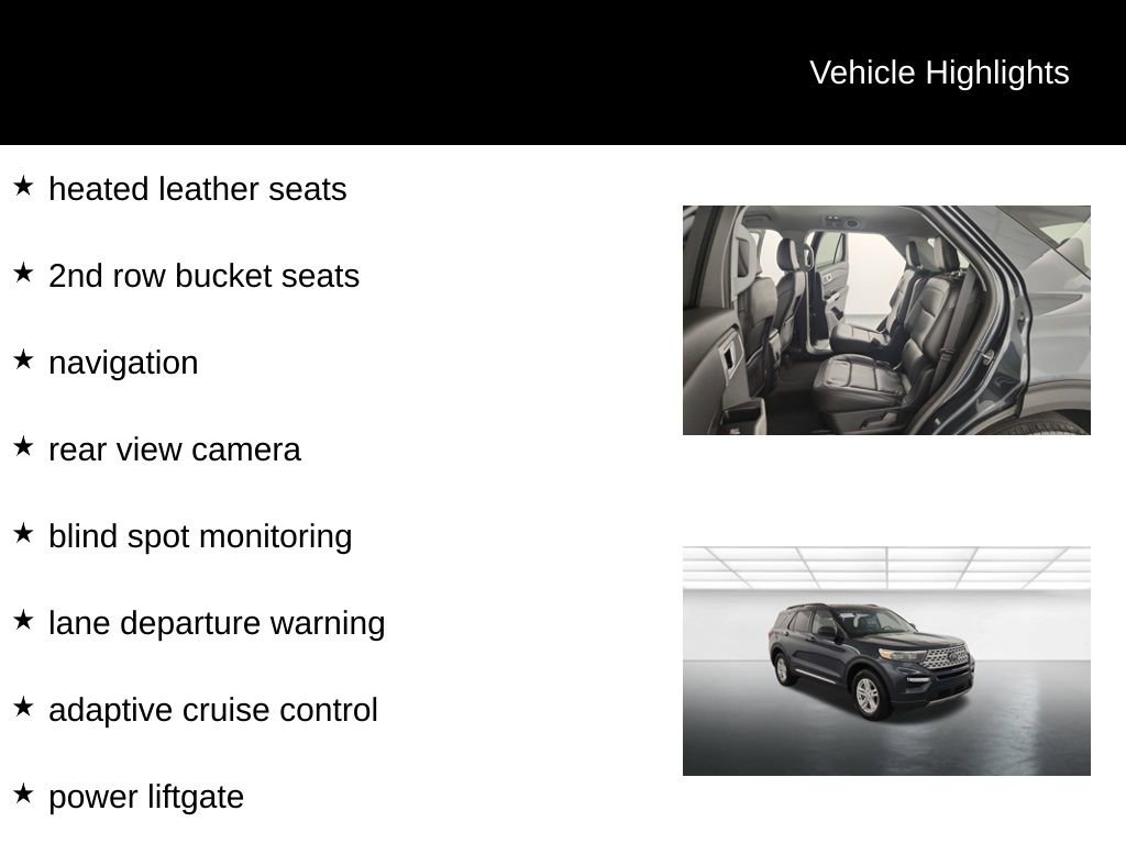 Certified 2024 Ford Explorer XLT w/ Equipment Group 202A image 11