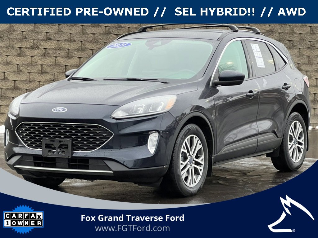 Certified 2021 Ford Escape SEL w/ Technology Package image 1