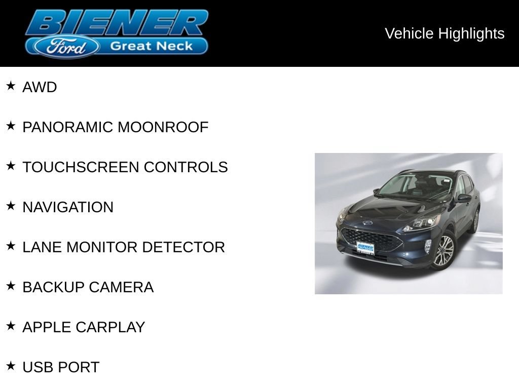 Certified 2022 Ford Escape SEL AWD/4WD image 9