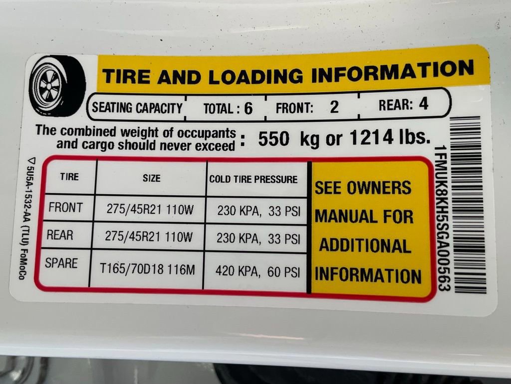 Certified 2025 Ford Explorer ST-Line w/ Premium Package image 57