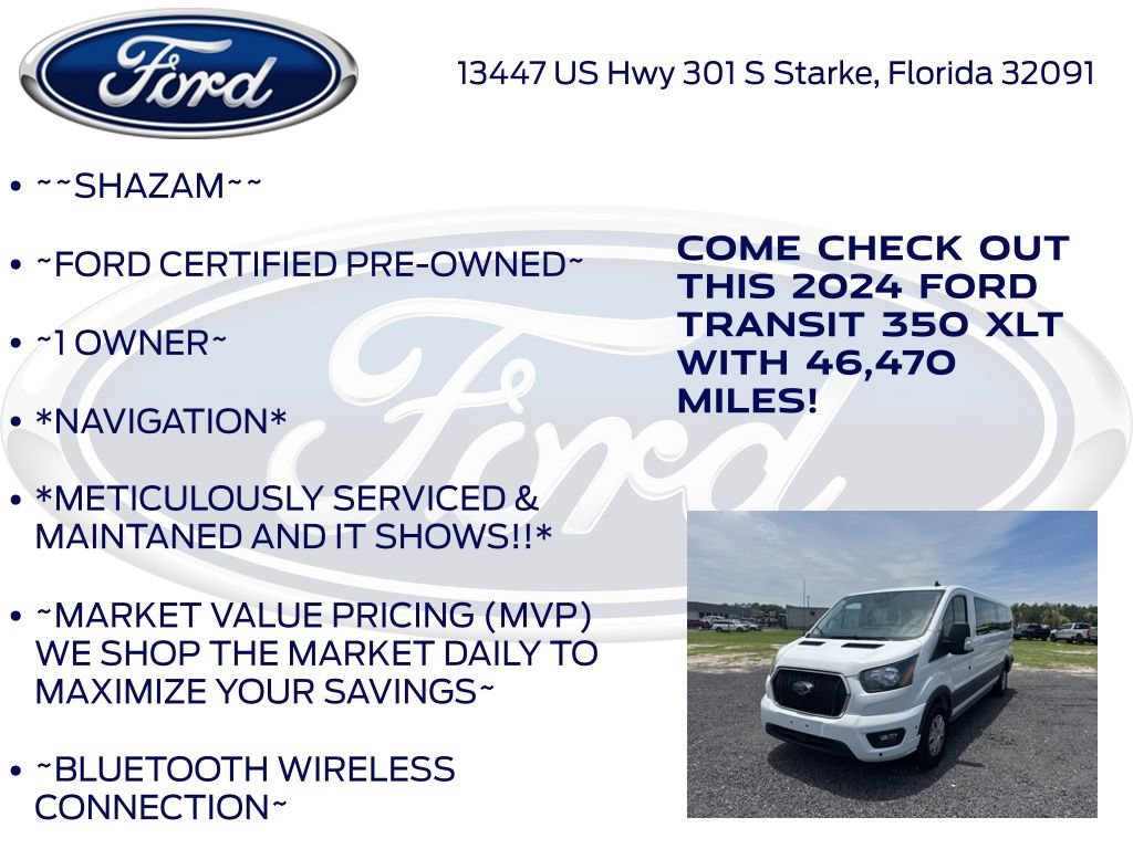 Certified 2024 Ford Transit 350 XLT RWD image 5