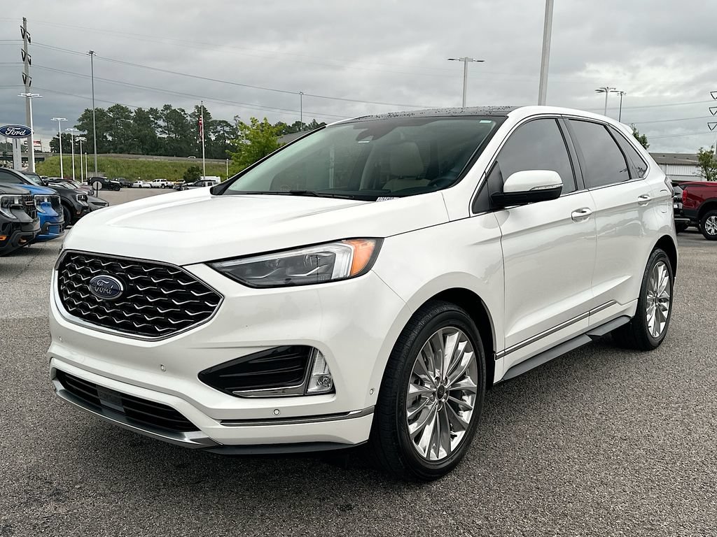 Certified 2021 Ford Edge Titanium w/ Equipment Group 301A FWD image 1