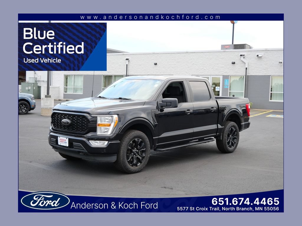 Certified 2022 Ford F150 XL w/ STX Black Appearance Package AWD/4WD image 1