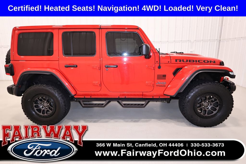 Used 2022 Jeep Wrangler Unlimited Rubicon w/ Xtreme Recon 35" Tire Package AWD/4WD image 1