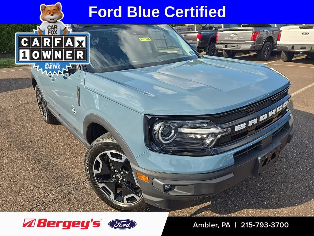 Certified 2023 Ford Bronco Sport Outer Banks w/ Tech Package