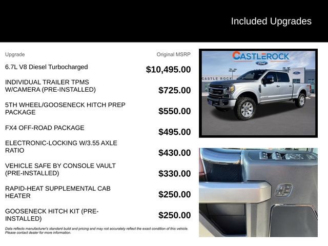 Certified 2022 Ford F350 Platinum image 9