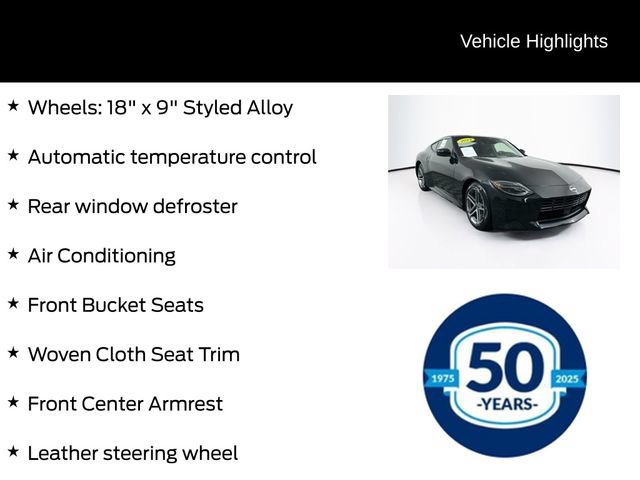 Used 2024 Nissan Z Sport w/ Floor Mat Package RWD image 11