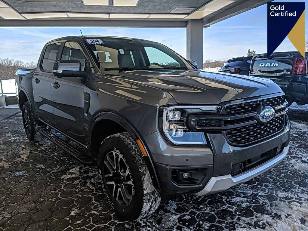 Certified 2024 Ford Ranger Lariat w/ FX4 Off-Road Package