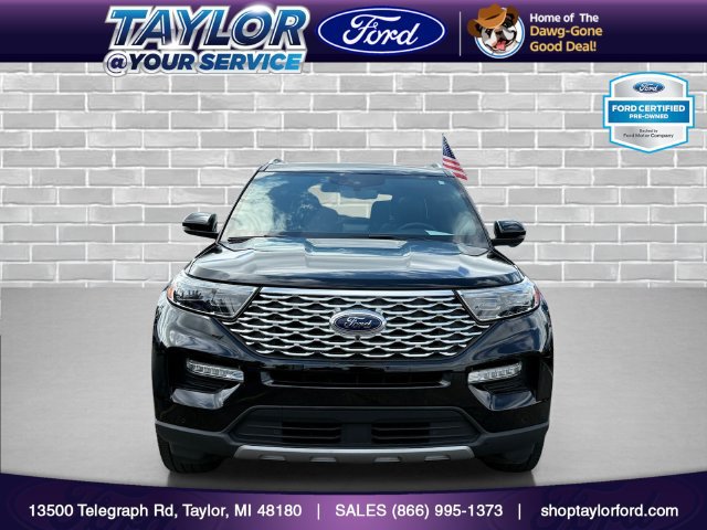 Certified 2023 Ford Explorer Platinum w/ Technology Package AWD/4WD image 2
