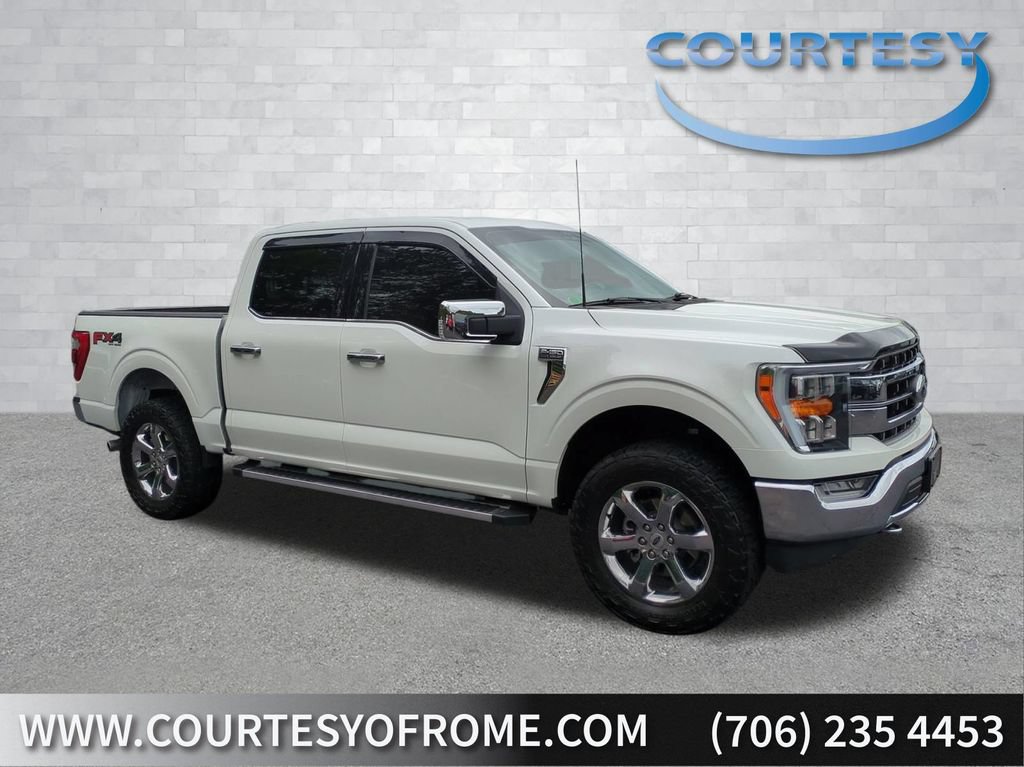 Certified 2022 Ford F150 Lariat w/ Max Trailer Tow Package AWD/4WD image 1