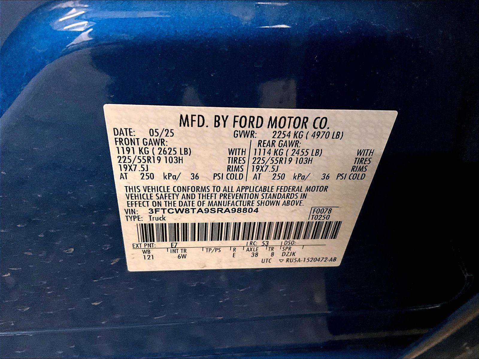 Certified 2025 Ford Maverick Lobo AWD/4WD image 33
