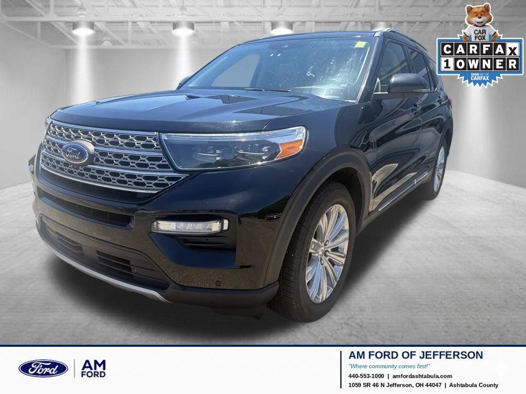 Certified 2020 Ford Explorer Limited w/ Class III Trailer Tow Package AWD/4WD image 1