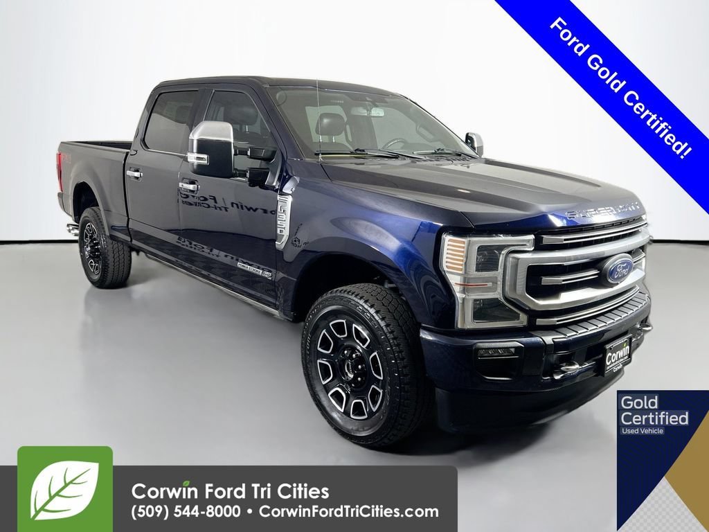 Certified 2021 Ford F350 Platinum AWD/4WD image 1