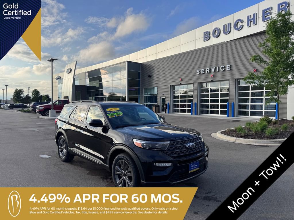 Certified 2023 Ford Explorer XLT w/ Equipment Group 202A